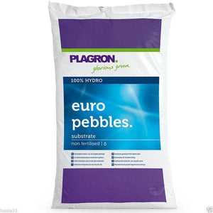 Plagron Euro Clay Pebbles Hydroponic –  45 Litre Bag | Euro Pebbles clay balls in 45 liter bag for sale | Top Yield Hydroponics