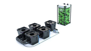 Alien - RDWC 4 PIPE PRO Black Series 34L - Top Yield Hydroponics