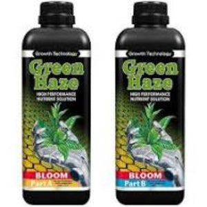 Growth Technology - Greenhaze Bloom A&B | GreenHaze Grow & Bloom A&B Hydroponic Fertilizer | Top Yield Hydroponics