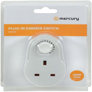 Mercury Dimmer Switch | Mercury Plugin Dimmer Switch - White for sale online | Top Yield Hydroponics
