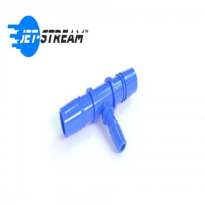 JET-STREAM 6mm Blue Tee - Top Yield Hydroponics