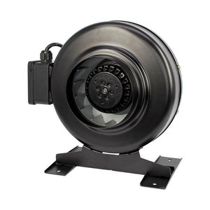 Vortex Inline Fans | VORTEX Pro Metal In-line Extractor Fan Air Odour Control 4" 5" 6" 8" 10" 12" | Top Yield Hydroponics