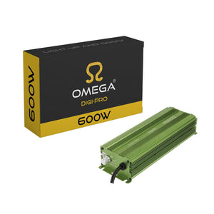 Omega Digi-pro 600w Hydroponic Dimmable Digital Ballast - Top Yield Hydroponics