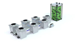 Alien - RDWC PRO Silver Series 36L | Automatic Watering System | Top Yield Hydroponics