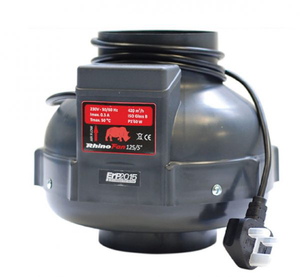 Rhino Fan Single Speed | Rhino Extractor Fan | Top Yield Hydroponics