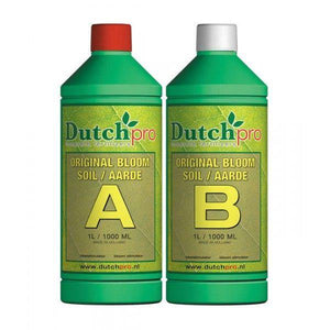 Dutch Pro - Soil Bloom A&B | DutchPro Original Grow & Bloom A&B for Soil | Top Yield hydroponics