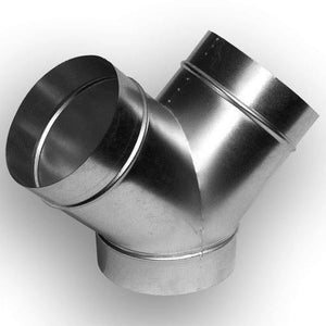 Ducting Y Piece | Ducting Reducing Y Pieces | Spiral Duct & Fittings | Top Yield Hydroponics