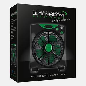 Bloomroom Airmover 12" Fan | Air Circulator Fan 12 Inches / 3 | Top Yield Hydroponics