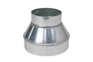 Metal Ducting Reducer | Spiral Ducting Fittings | Stainless Steel Ducting Reducers For Sale | Top Yield Hydroponics